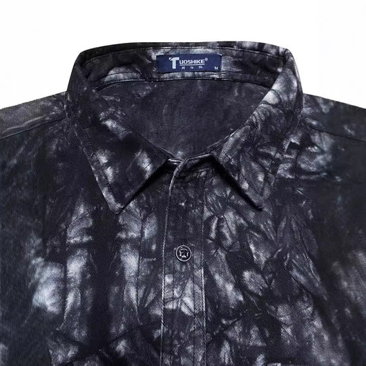 Camisa Denim para Hombre Manga Larga Otoño Invierno - Image 3