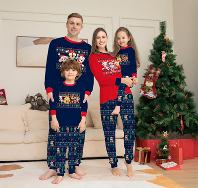 Pijamas Navideños Familiares a Juego - Diseño de Reno y Tartán - Image 10