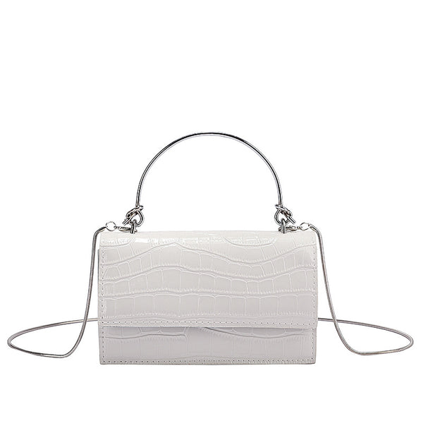 Bolso Bandolera Candy con Patrón de Piedra