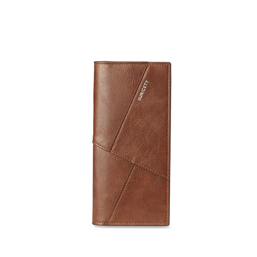 Billetera Multifuncional para Hombre con Protección Antirrobo y Costura de Diseño - Image 4