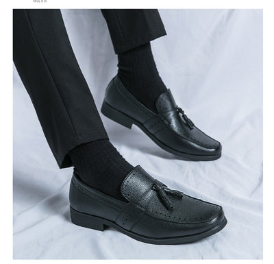 Mocasines de Cuero con Borla para Hombre - Zapatos Casuales Ejecutivos - Image 14
