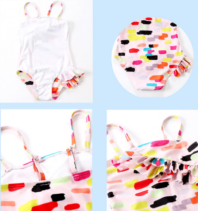 Traje de Baño Infantil sin Mangas - Cómodo y Seguro para Niñas - Image 11