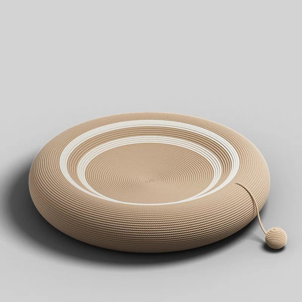 Nido Rascador Gato Integrado Resistente - Tablero Sisal Tejido Rattan Oversized - Image 6