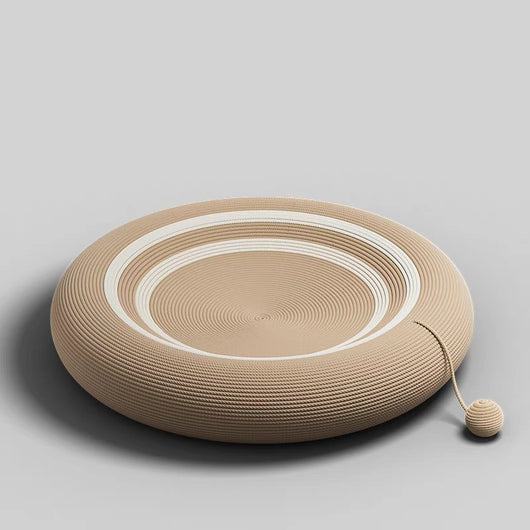 Nido Rascador Gato Integrado Resistente - Tablero Sisal Tejido Rattan Oversized - Image 6