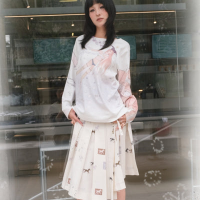 Blusa Edelweiss Manga Larga Suelta para Niña - Image 12