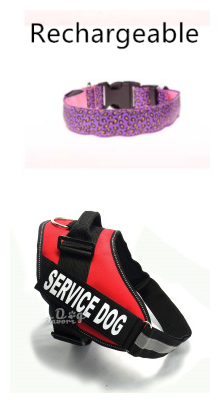 Collar LED Ajustable para Perros con Diseño Leopardo - Seguridad Nocturna - Image 17