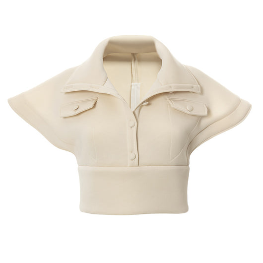 Blusa de Cuello Alto Elevado - Colección Otoño - Image 8