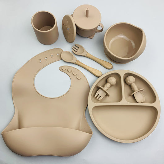 Set de Alimentación Complementaria con Ventosa y Tazón de Silicona - 9 Piezas - Image 11