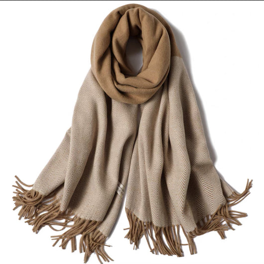 Bufanda de Lana Escocesa Gruesa Otoño-Invierno Unisex - Image 7