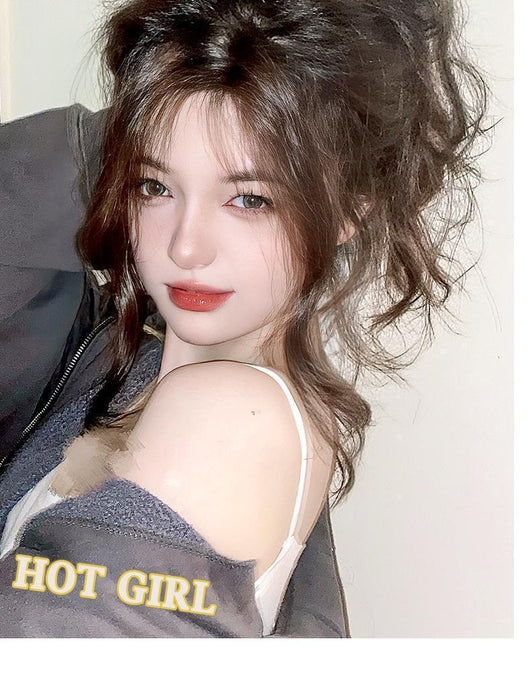 Peluca Larga Mujer Cabello Liso sin Encaje con Agarre Seguro - Image 7