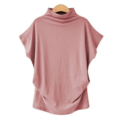Blusa Cuello Alto con Mangas Murciélago - Image 7