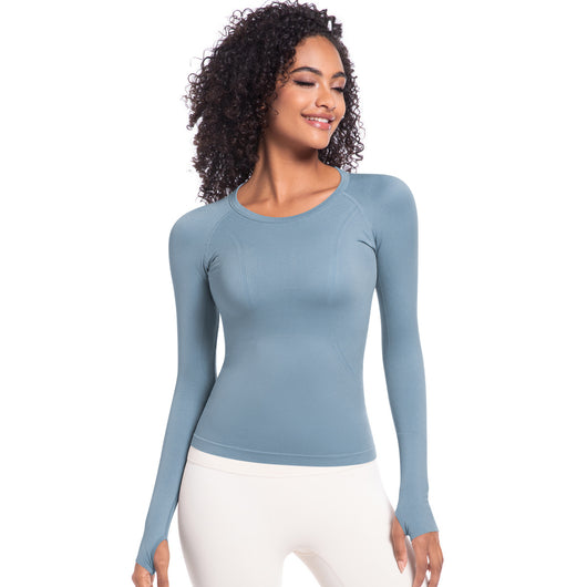 Conjunto Deportivo Yoga Transpirable sin Costuras para Mujer - Image 23