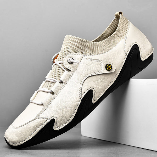 Zapatos Casuales de Cuero para Hombre Octopus Escote Bajo
