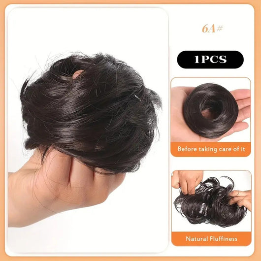 Extensión de Cabello Fluido con Banda Elástica y Efecto Natural - Image 10