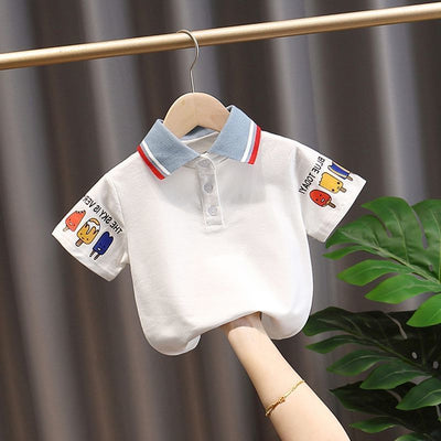 Playera Fresca de Verano para Niño y Bebé
