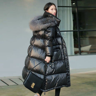 Chaqueta de Plumón Negro Premium - Abrigo Elegante y Cálido - Image 5
