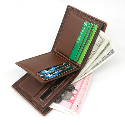 Billetera Retro para Hombre con Gran Capacidad y Múltiples Compartimentos - Image 4