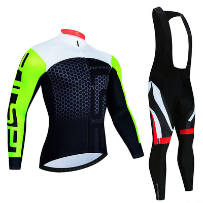 Conjunto de Ciclismo Profesional con Tirantes - Jersey y Pantalones Transpirables - Image 10