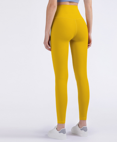 Pantalones Yoga Cintura Alta Levanta Glúteos Nude Piel Sensible - Image 25