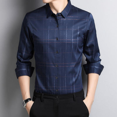 Camisa Manga Larga para Papá - Primavera y Otoño