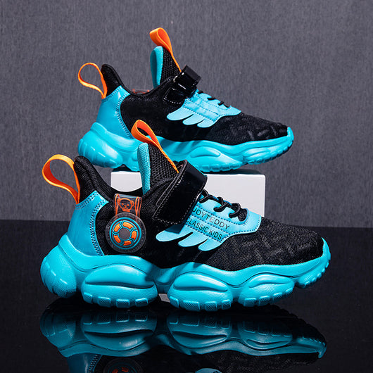 Zapatillas de Básquet Infantiles Transpirables con Malla Deportiva - Image 5