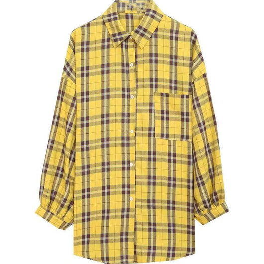 Camisa Cuadros Diseño Exclusivo para Mujer - Image 9
