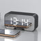 Altavoz Bluetooth Portátil 2 en 1 con Reloj Despertador y Subwoofer