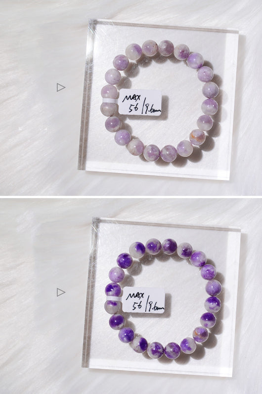 Pulsera de Sodalita Natural que Cambia a Púrpura con la Luz Solar - Image 16