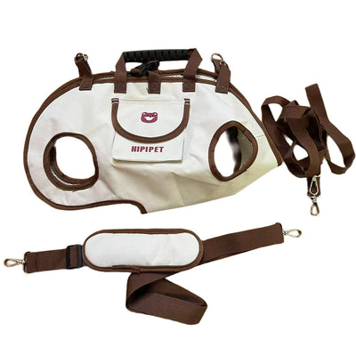 Set de 3 Mochilas de Tracción para Mascotas - Diseño Transpirable y Portátil con Arnés y Correa - Image 12