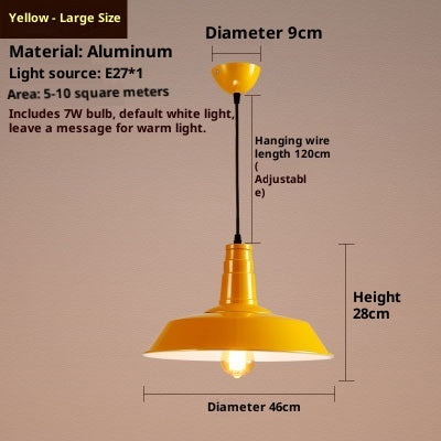 Lámpara Colgante Minimalista Nórdica para Restaurante y Cafetería Estilo Americano - Image 14