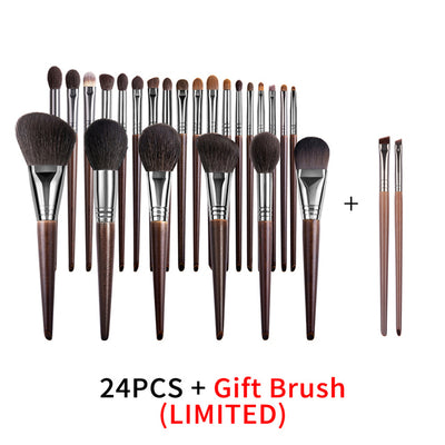 Set de Brochas de Maquillaje Natural Pelo de Cabra para Sombras - Image 14