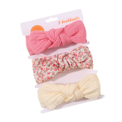 Set de 3 Diademas Infantiles con Moños Otoño - Image 5