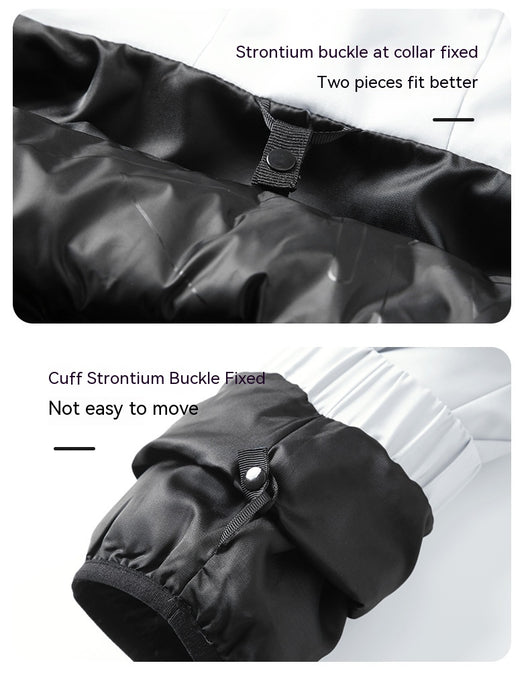 Chaqueta Cortaviento de Trabajo 3 en 1 Desmontable para Exterior - Image 23