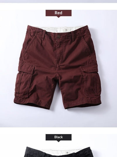 Pantalones Cargo Retro Holgados para Hombre con Múltiples Bolsillos - Image 11