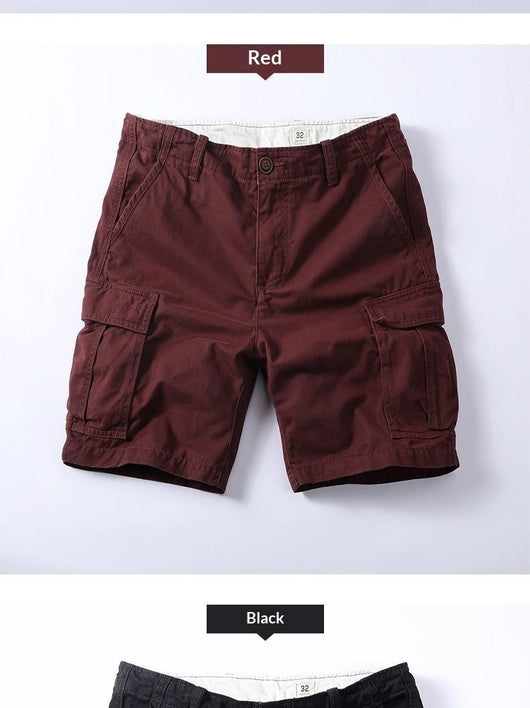 Pantalones Cargo Retro Holgados para Hombre con Múltiples Bolsillos - Image 11