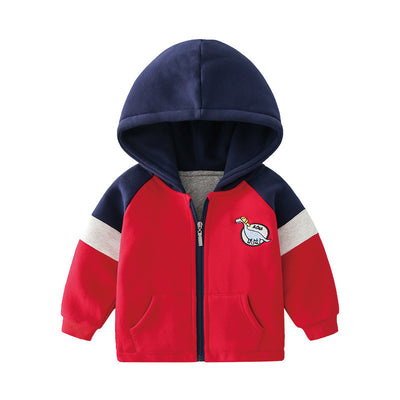 Cardigan Dinosaurio con Capucha para Niños - Chaqueta Cremallera Estampada - Image 4