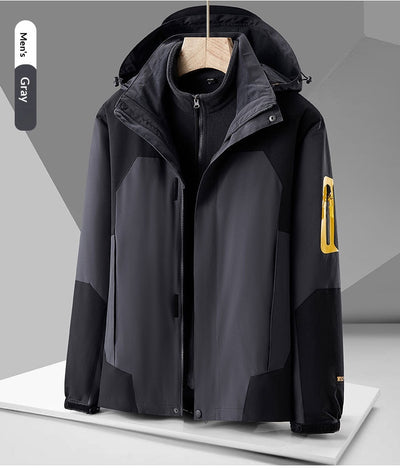 Chaqueta Impermeable Cortavientos con Forro Interior Desmontable - Image 34