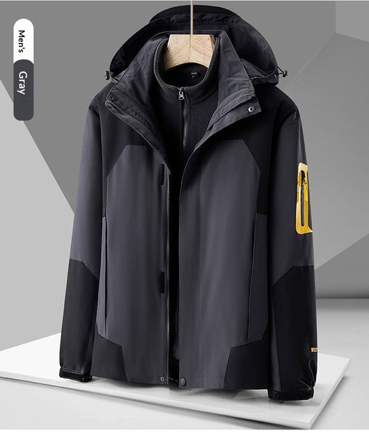 Chaqueta Impermeable Cortavientos con Forro Interior Desmontable - Image 34