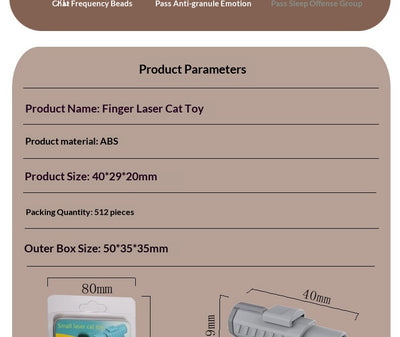 Juguete Interactivo Láser para Gatos con Varilla Anular - Image 14