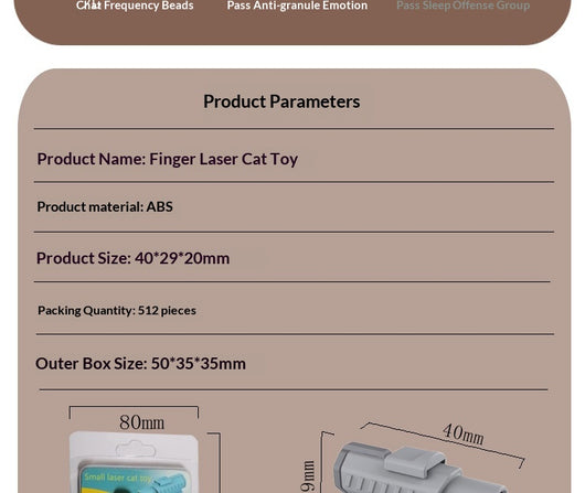 Juguete Interactivo Láser para Gatos con Varilla Anular - Image 14