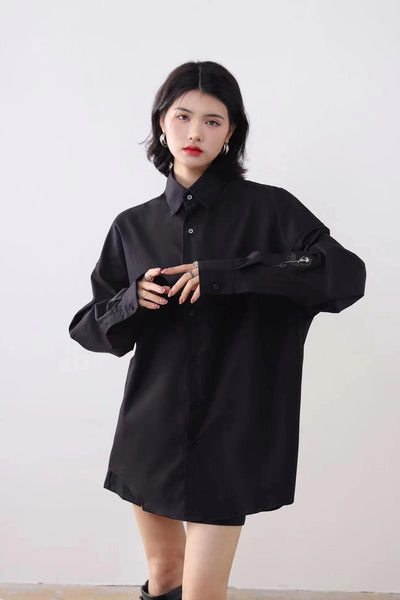 Blusa Larga Bordada con Rosas Vintage para Mujer - Image 17