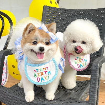 Babero Bordado para Mascotas - Pañuelo Absorbente para Perros y Gatos - Image 3