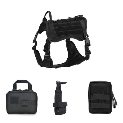 Chaleco Táctico para Perros Grandes Camuflaje - Ropa de Entrenamiento Outdoor - Image 13