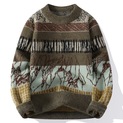 Suéter Básico Cuello Redondo para Hombre - Otoño e Invierno - Image 3