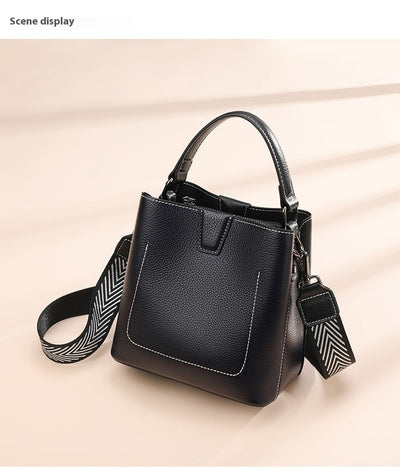 Bolso Bucket Crossbody de Moda para Mujer con Correa Ancha - Image 32