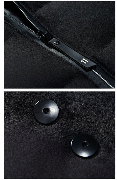 Chaqueta Acolchada con Cuello Alto para Hombre - Corte Slim y Máximo Abrigo - Image 8