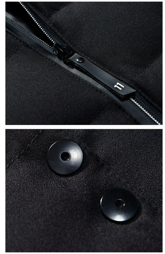 Chaqueta Acolchada con Cuello Alto para Hombre - Corte Slim y Máximo Abrigo - Image 8