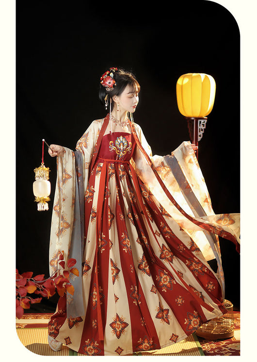 Vestido Tang Estilo Concubina Imperial - Traje Tradicional Chino de Una Pieza - Image 11