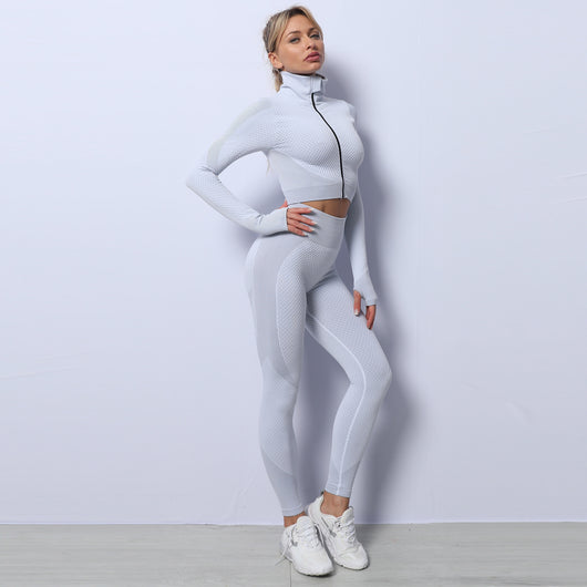 Conjunto Deportivo Yoga para Mujer - Traje Completo Gym - Image 32