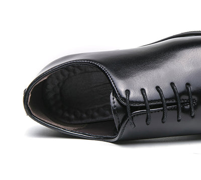 Zapatos de Cuero Elegantes con Cordones - Estilo Formal y Casual - Image 8